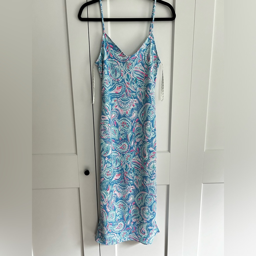 Lily Pulitzer midi dress with slit